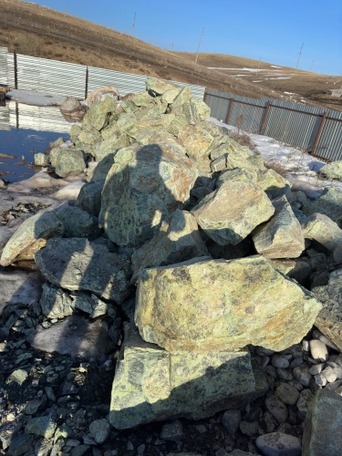 Камни для ландшафтного дизайна зелёные 10-60 килограмм купить в Кировграде