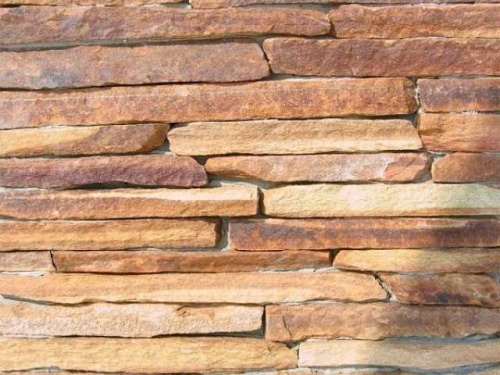 Горбушка златолит золотистый для облицовки купить в Кировграде