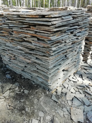 Плитняк златолит Уральский для цоколя, отмостки купить в Кировграде